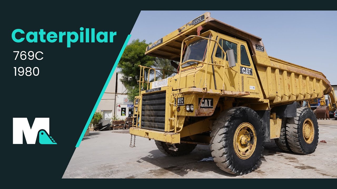 Used 1980 Caterpillar 769C Rigid Dump Truck