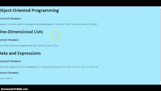 15-112 Term Project Practice Test