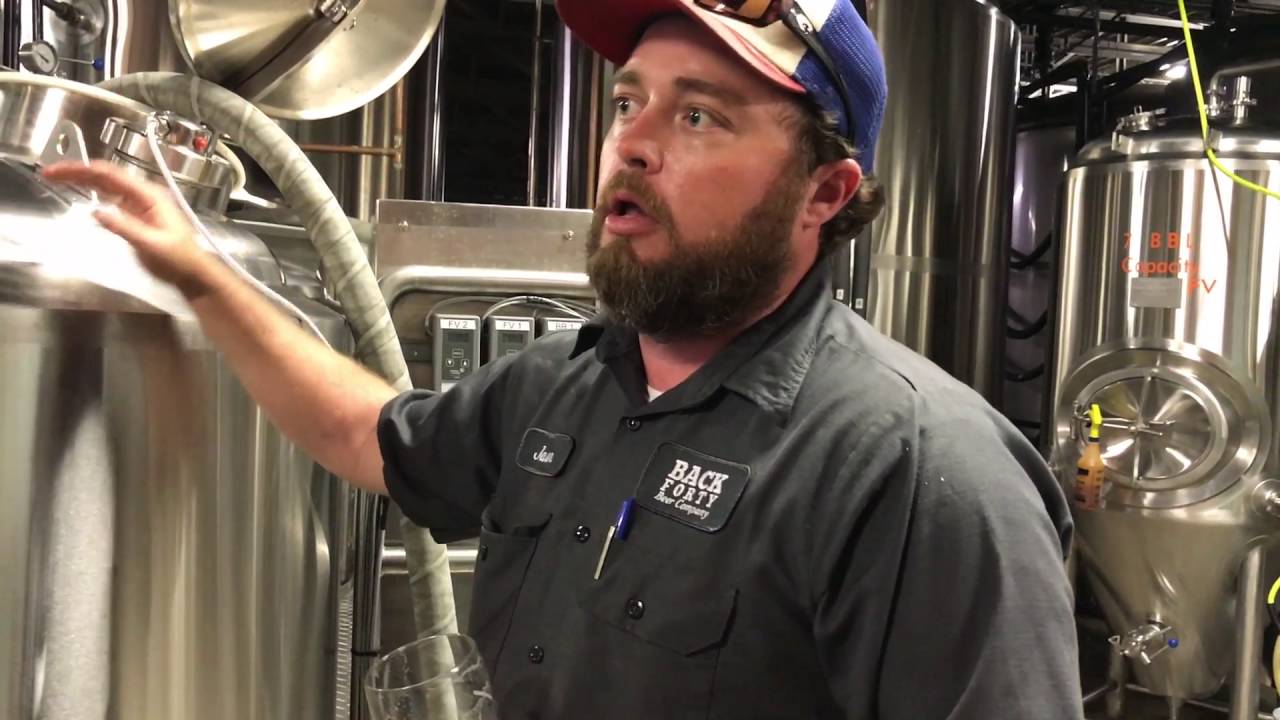 Back Forty Beer Company - Brewery Tour in Gadseden, Alabama. Part of the Craft Brewery Tour