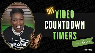 How to create a countdown timer with Canva | Weekend Shenanigans