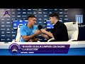 Juan Musso: "Sueño salir campeón con Racing y jugar en la selección"