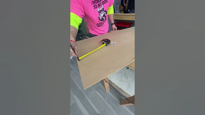 Easy way to draw any size circle. #diy #youtubeshorts #shorts