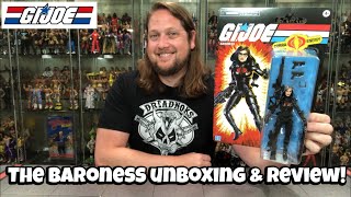 The Baroness GIJOE Retro Walmart Exclusive Unboxing \& Review!