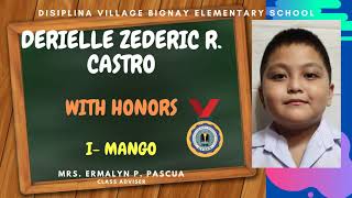 Grade 1 Virtual Recognition 2019-2020 by Teacher Shena