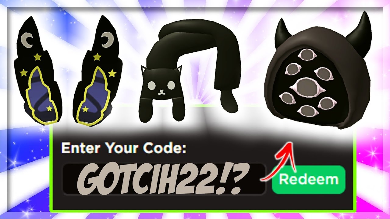 18 Codis 🌟18 CODES!?🌟 ROBLOX ALL NEW Promo Codes And Free Items 2022 October ...