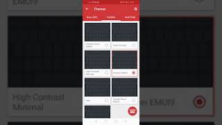 Huawei Y6 Prime 2019 Keyboard Dark Theme screenshot 1
