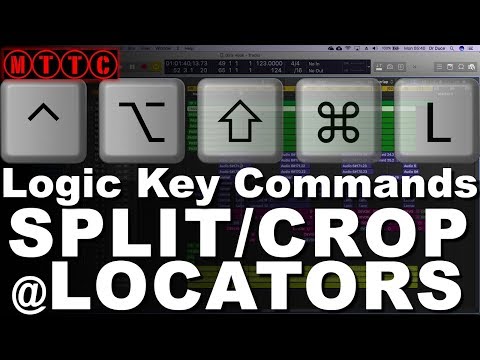 How to Split & Crop at Playhead in Logic Pro X
