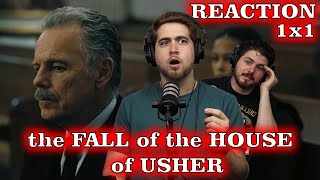 Fall of the House of Usher 1x1 Reaction: A Midnight Dreary