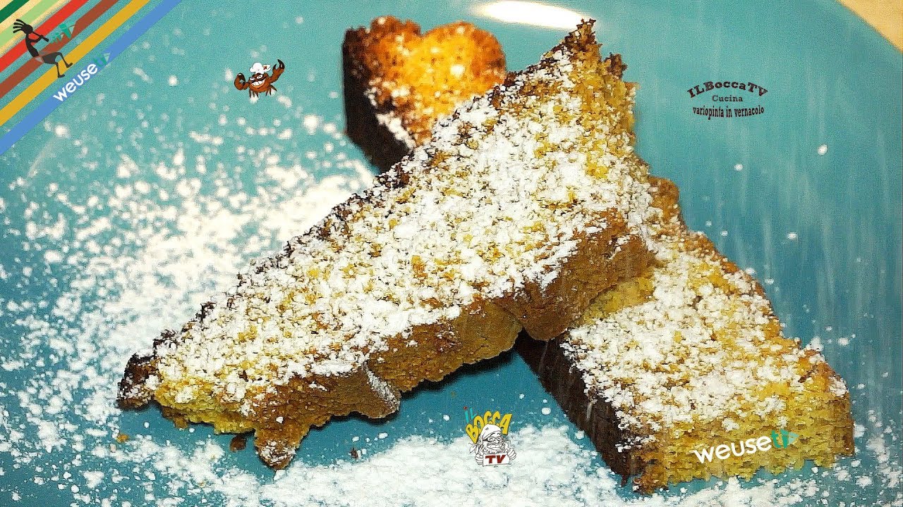 274 - Pan giallo...col vin santo è uno sballo! (dolce tradizionale facile e veloce da preparare)