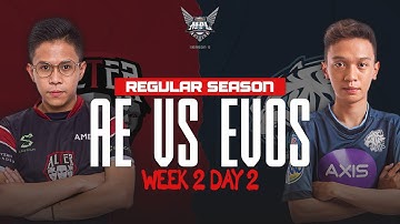 Alter Ego vs. EVOS Legends | MPL S5 Week 2 Day 2