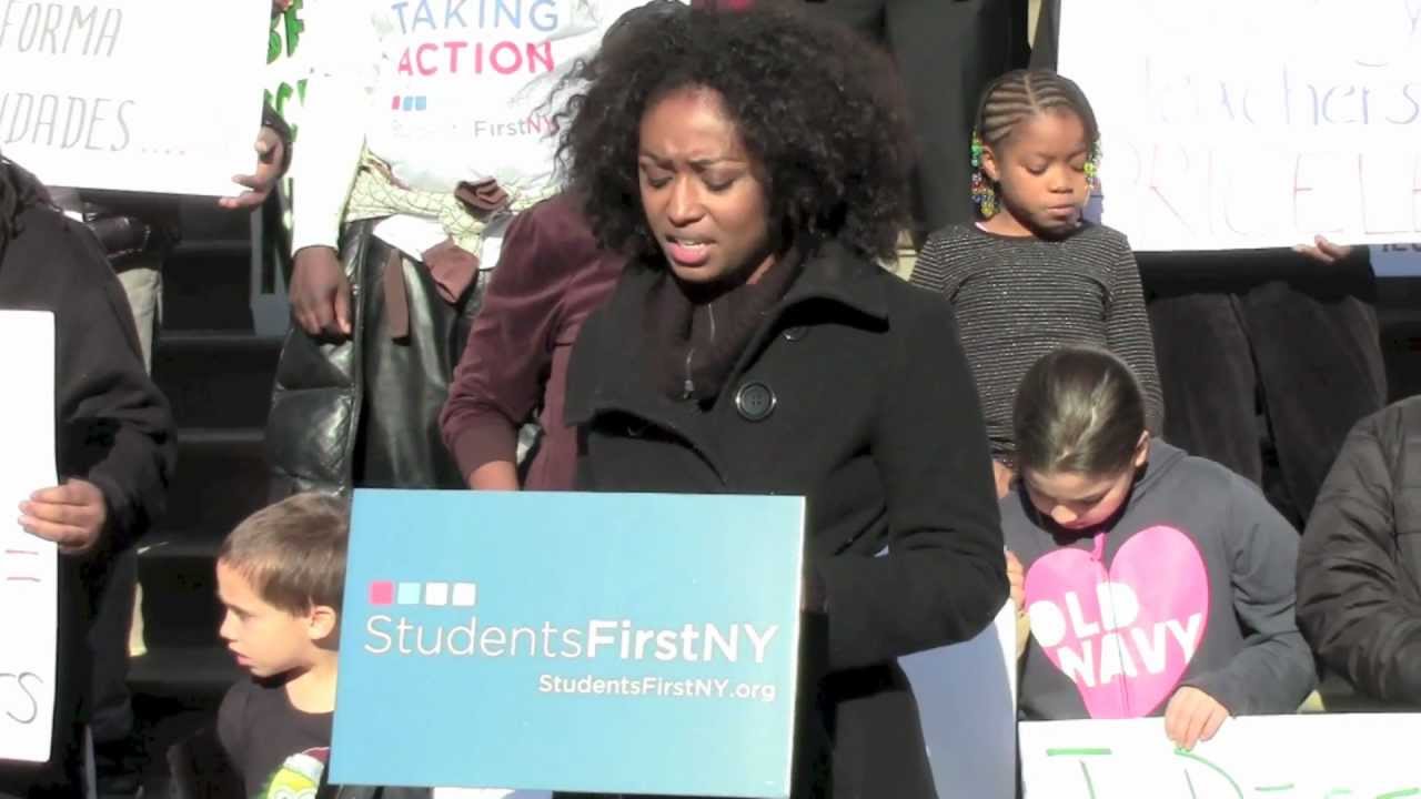 Parents and Students Rally for Teacher Equality - YouTube