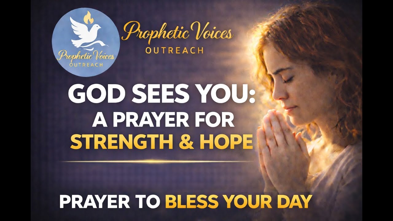 God Sees You | A Prayer for Strength and Hope 