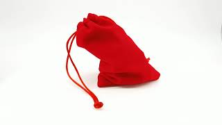 Velvet fabric made dice bags with custom logo screenshot 5