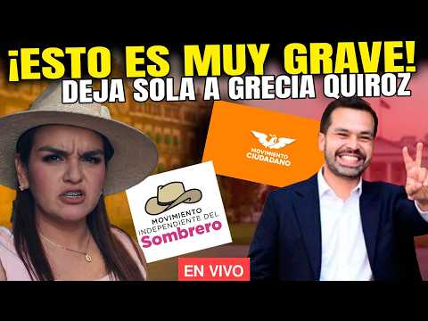 BOMBAZ ¡TRAICIONAN A GRECIA QUIROZ! MOVIMIENTO DEL SOMBRERO LA DEJA SOLA, MC CONFIRMA SU CANDIDATURA