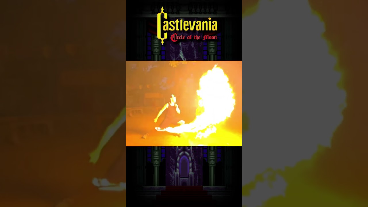 Castlevania: Circle Of The Moon - Mercury and Salamander DSS 