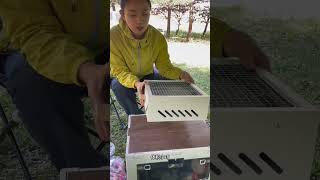 Camping essentials: Square BBQ grill #outdoorcamping……… (Expand