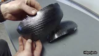 Carbon Fiber Mirror covers for the Citroën Saxo VTS Turbo! without mold!