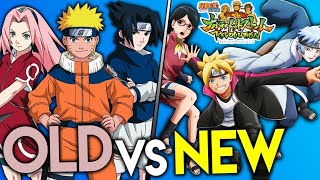 Old vs New Team 7 | Team Naruto vs Team Boruto | NSUNSR mod
