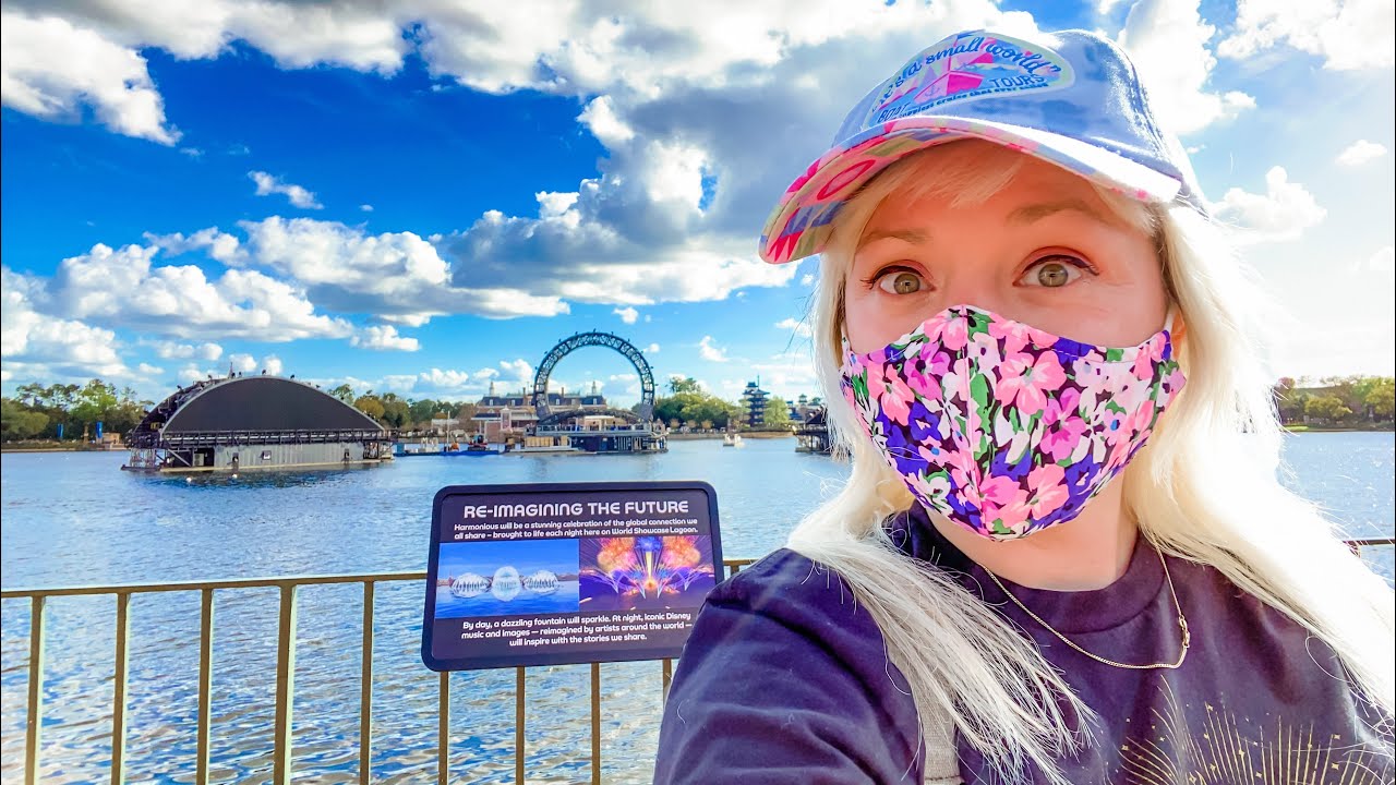 EPCOT FUN Between Festivals! New Harmonious Centerpiece, Flower & Garden Updates, Test Track & MORE