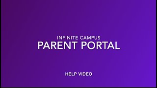 Parent Portal Help Video   SD 480p