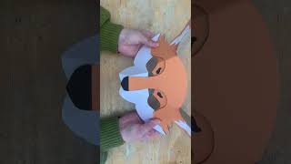 A Quick Little Cardboard Fox Mask By Zygote Brown Designs