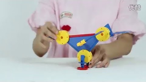 Thinkertoy DIY building blocks - How to Build a Bird