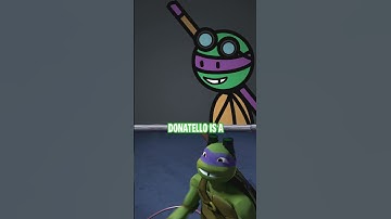 TMNT Theme Song… AS STICK FIGURES! 😱 | #shorts
