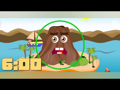 Fiery Countdown: Eruptive Volcano Timer (6 Minutes) 🔥🌋 | Ambient Sounds for Focus & Productivity