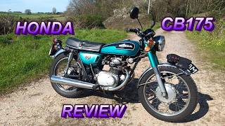 ★ 1974 HONDA CB175 REVIEW ★