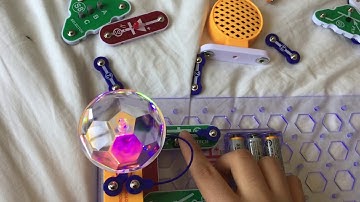 SNAP CIRCUITS ARCADE SLOWER AND DIMMER DISCO