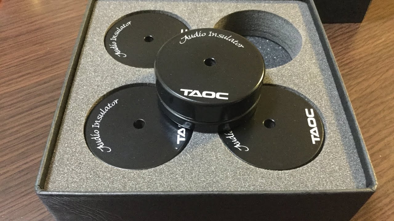 TAOCインシュレーターTITE－25GSと中華インシュレーター比較