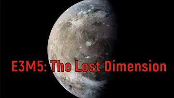 Doom: Base Ganymede walkthrough no commentary E3M5: The Lost Dimension (All secrets)