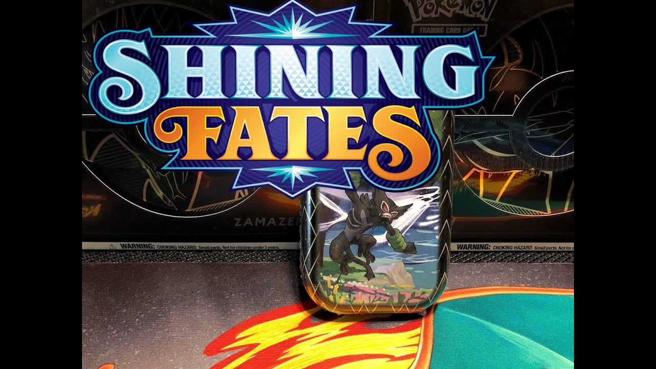Opening a Shining Fates Mini Tin Featuring Zarude! ANOTHER Full Art