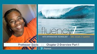 Chapter 2 Overview Part 1  : :  Fluency With Information Technology