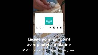 Laçage Point Par Point Avec Pontet Sur Platine