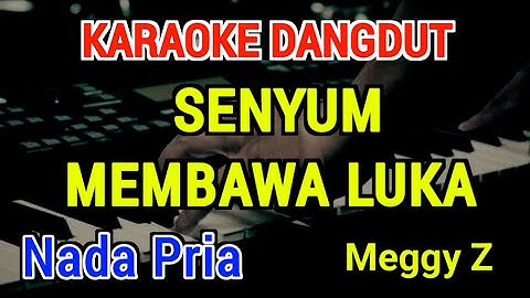 SENYUM MEMBAWA LUKA - Karaoke Nada Pria [ MEGGY Z ]