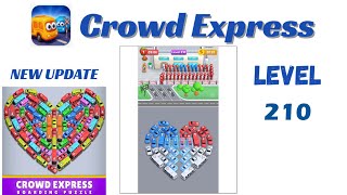 Crowd Express Level 210 Walkthrough 🚦 | Step-by-Step Solution | Go Answer