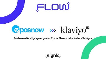 Sync Epos Now data with Klaviyo automatically