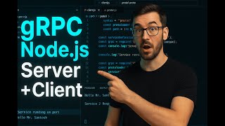 gRPC Practical Tutorial in Node.js | Build gRPC Server & Client