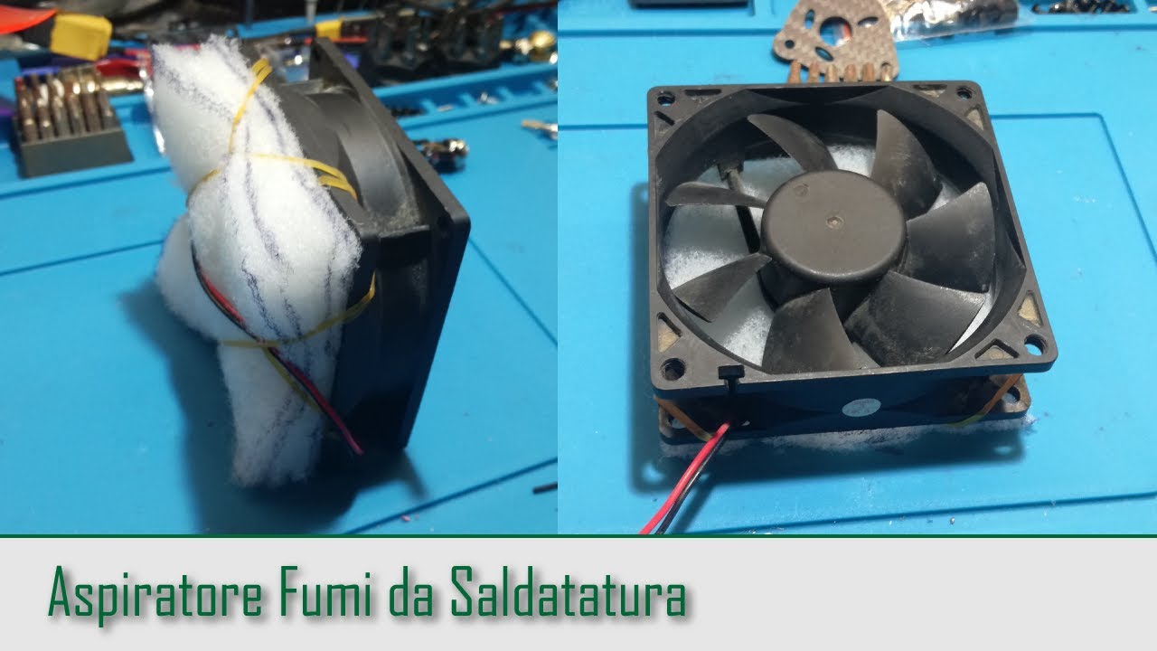 Aspiratore Fumi Saldatore, montaggio veloce fai da te. YouTube Aspiratore Fumi Saldatore, montaggio veloce fai da te. YouTube
