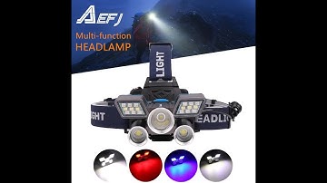 Headlamp 5 Led lights Rechargeable powerful light |Headlamp| Usb rechargeable|