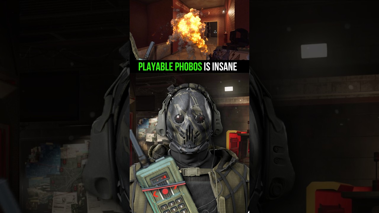 I LOVE Playable Phobos in Siege!
