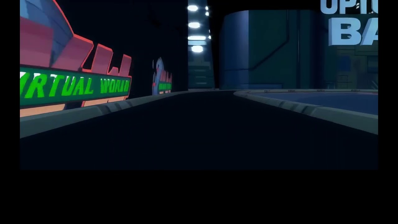 MegaRace NewSan Track 1 - AI Upscaled!