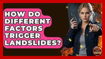 How Do Different Factors Trigger Landslides? - Man vs. Disaster