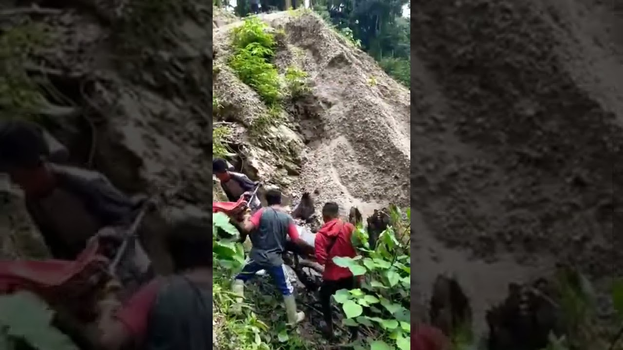 Tragedi Ojek Jatuh dari Tebing 