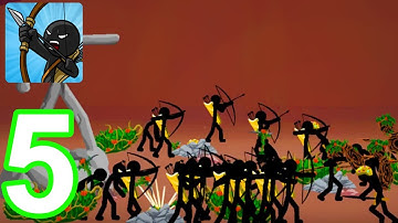 Stick War Legacy - Gameplay Walkthrough Part 5 Campaign (Android, iOS)