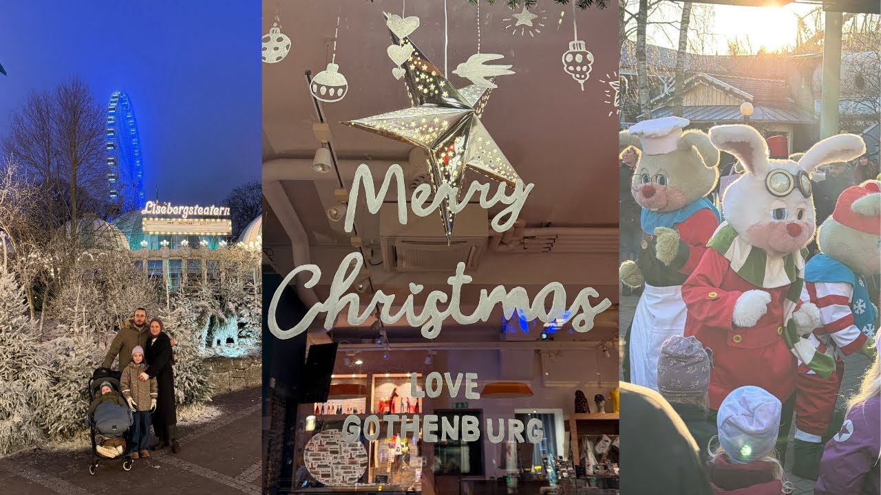 Winter in Liseberg 2025: Is it Better Than Stockholm? (Gränna & Gothenburg Trip)