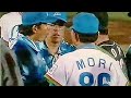 1997西武ライオンズ石井貴VS福岡ダイエーホークス　西武球場　湯上谷宏　鈴木慶裕　湯上谷内角球に小競り合い　西武勢怒金村　東尾監督　須藤コーチ生声　解説藤田元司湯上谷に興奮しすぎ❗と苦言
