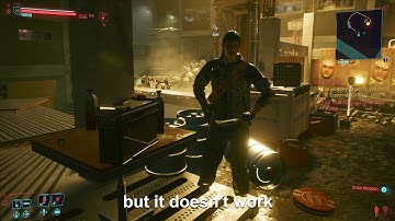 Cyberpunk 2077 Mission - Stadium Love - Cannot Draw Weapon Out & How To Avoid This Problem.
