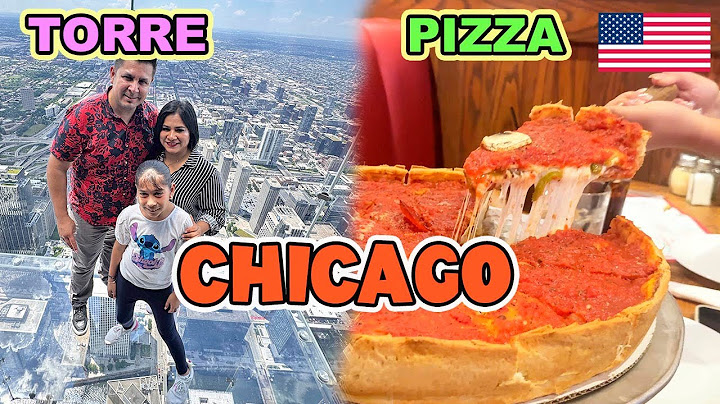 We went to the FAMOUS PIZZA 🍕 of CHICAGO 🇺🇸 and the TALLEST TOWER / Here are the COSTS $$$ 💵